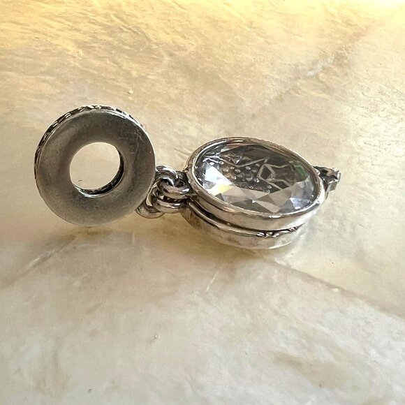 PANDORA Magnified Star Double Dangle Charm Sterling Silver Celestial - Picture 7 of 8